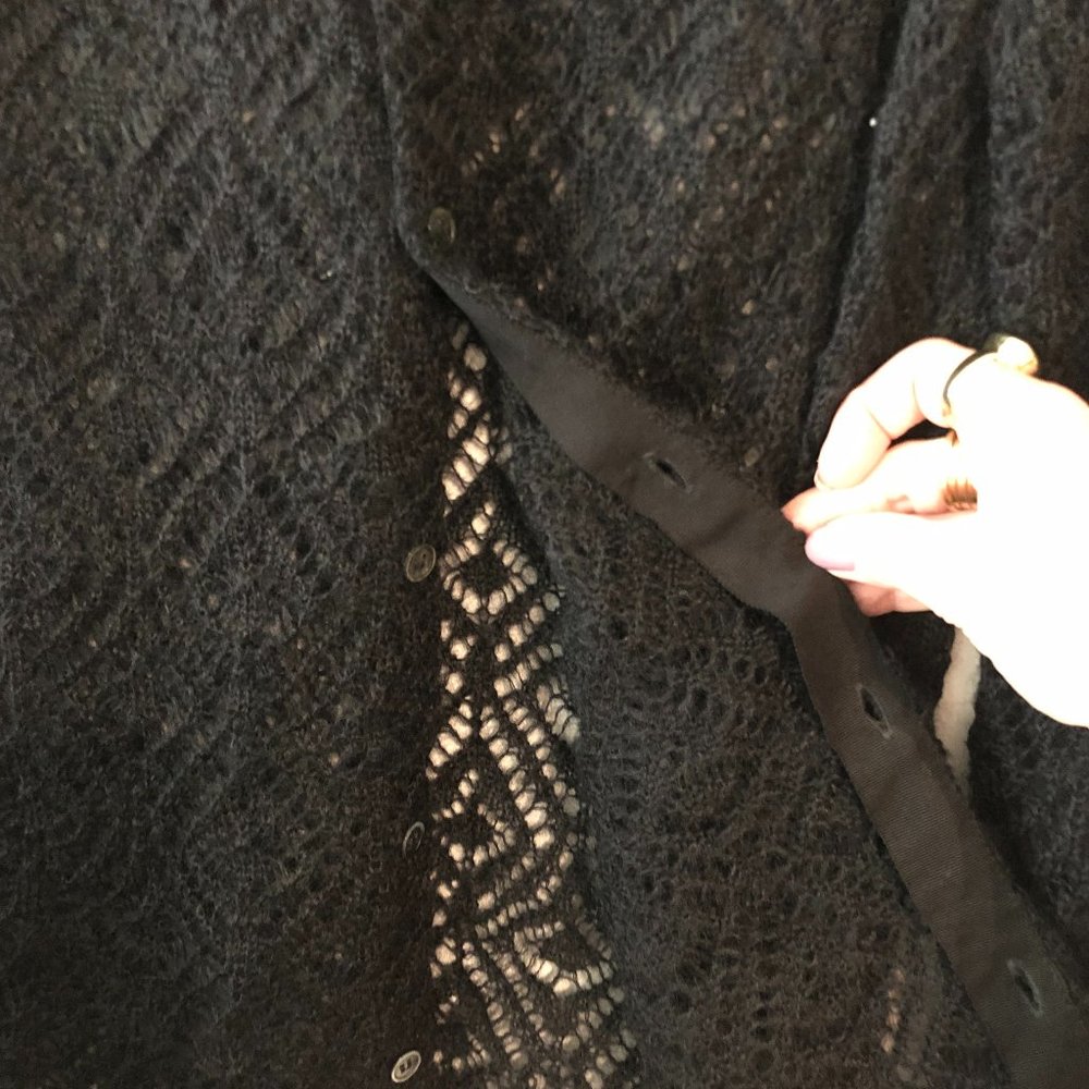 Comme des Garçons "Lace" Cardigan - Picture 7 of 8